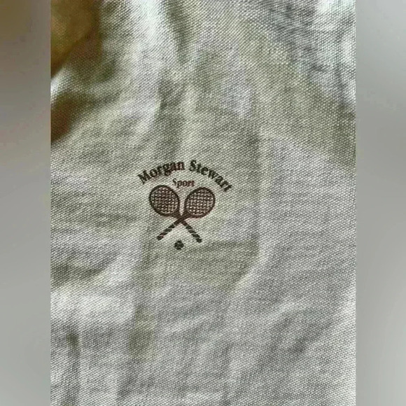 Morgan Stewart Women’s Cotton Polo Shirt | Butter Yellow | M | Tennis Shirt - Picture 7 of 8